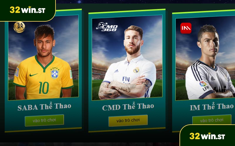 Top Sảnh Cược Thể thao HOT nhất tại 32Win